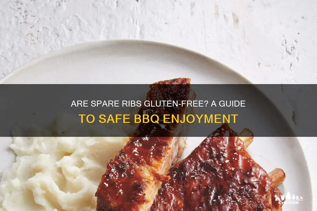 are spare ribs gluten free