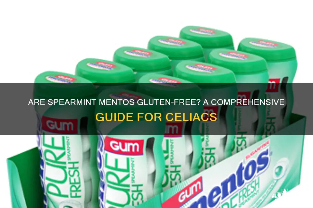 are spearmint mentos gluten free