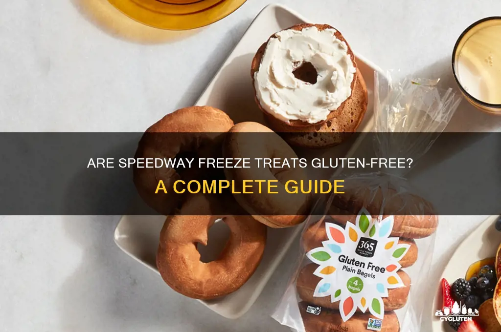 are speedway freeze gluten free
