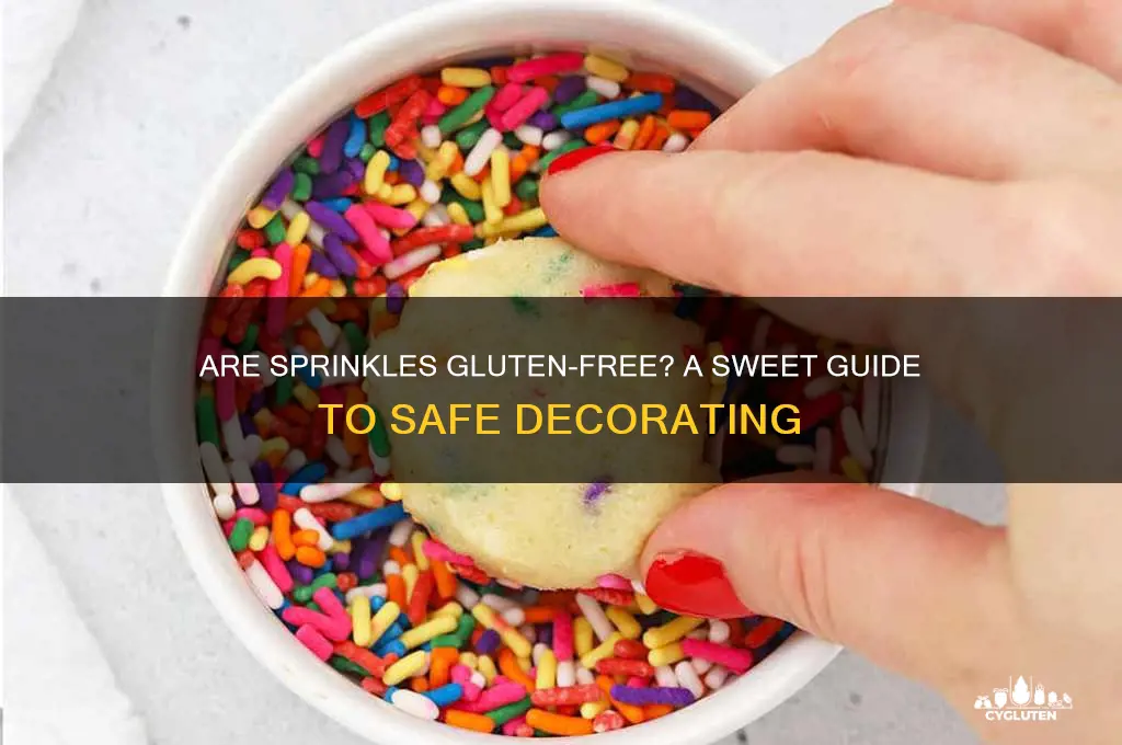 are speinkles gluten free