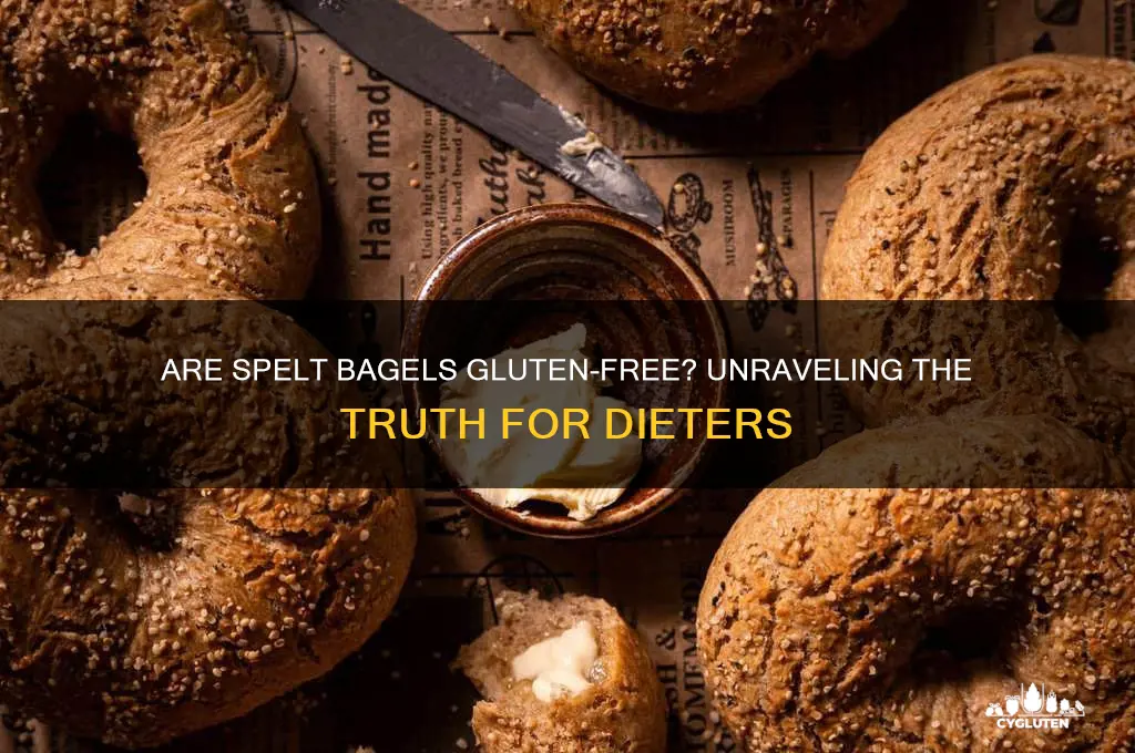 are spelt bagels gluten free