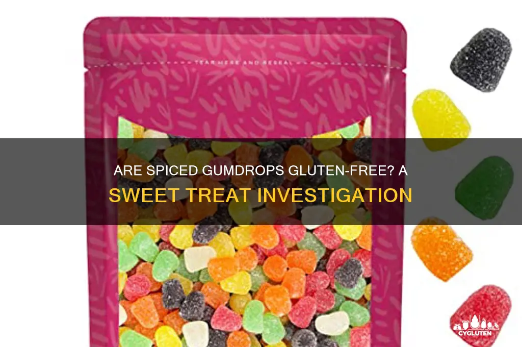 are spiced gumdrops gluten free