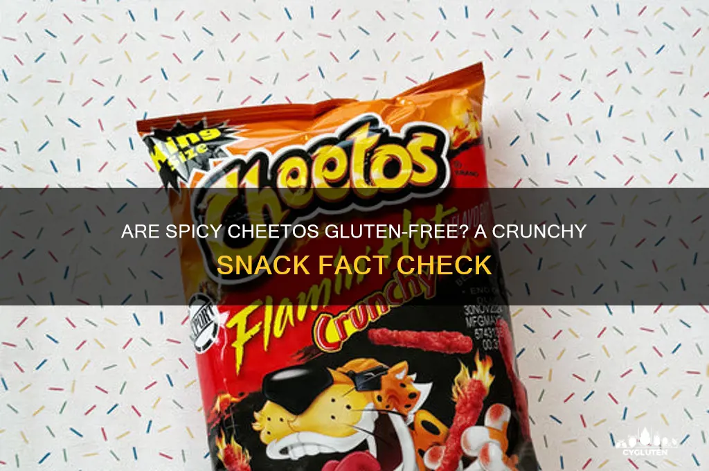 are spicy cheetos gluten free