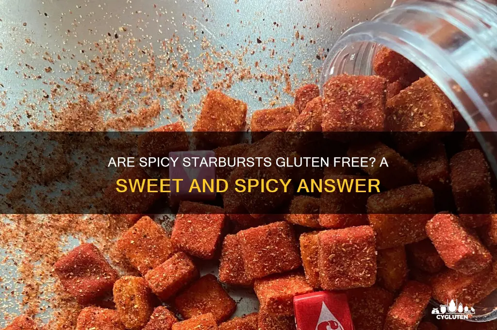 are spicy starbursts gluten free