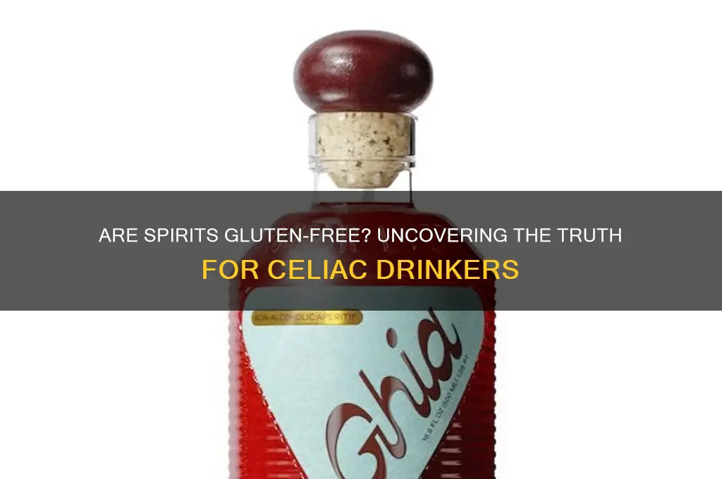 are spirits gluten free