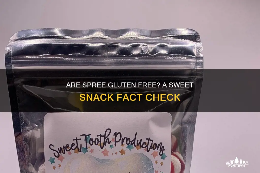 are spree gluten free