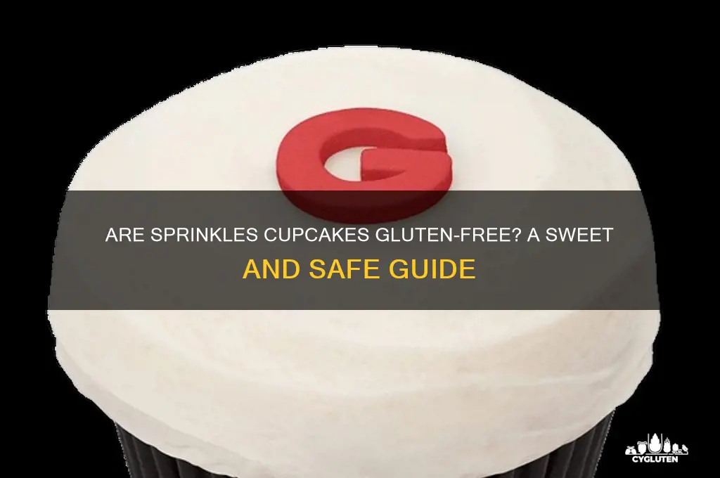 are sprinkles cupcakes gluten free