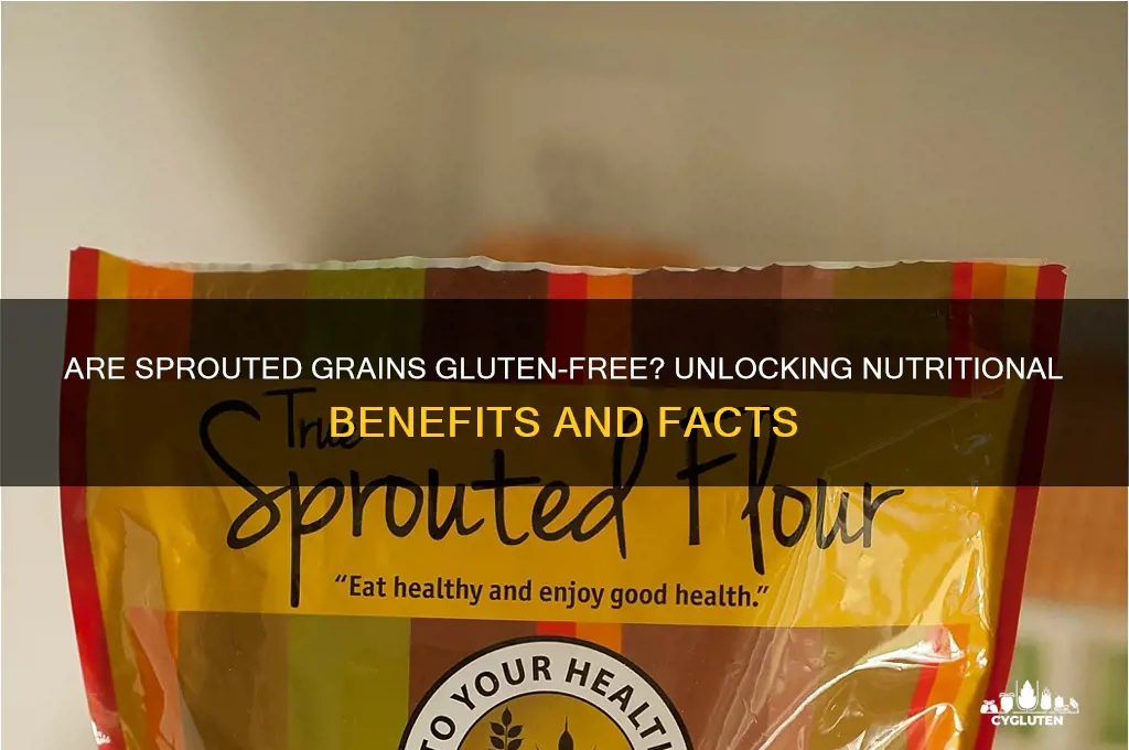 are sprouted grains gluten free