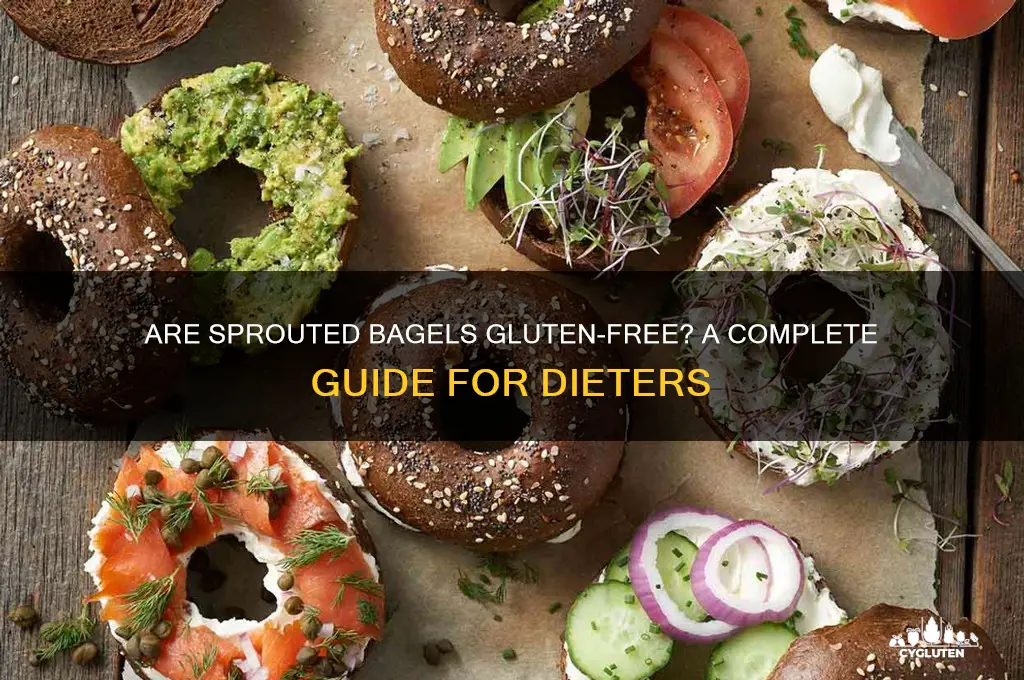 are sproutede bagels gluten free