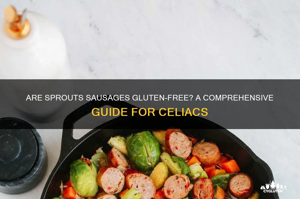 are sprouts sausages gluten free