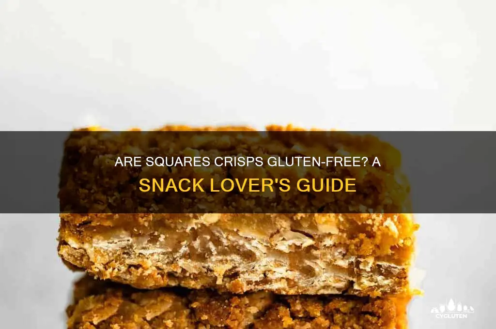 are squares crisps gluten free