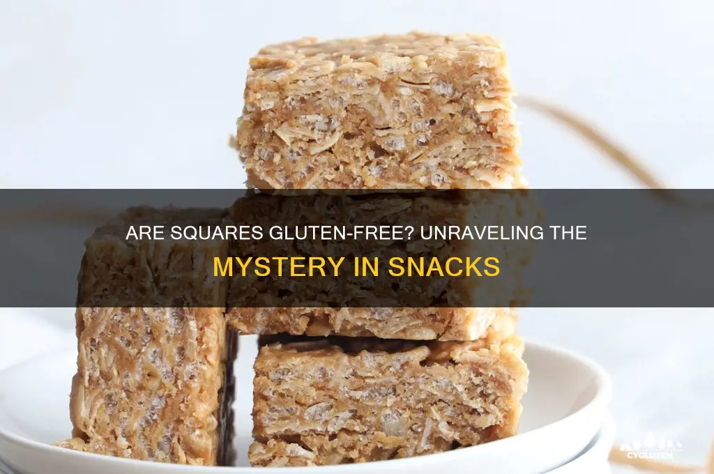 are squares gluten free
