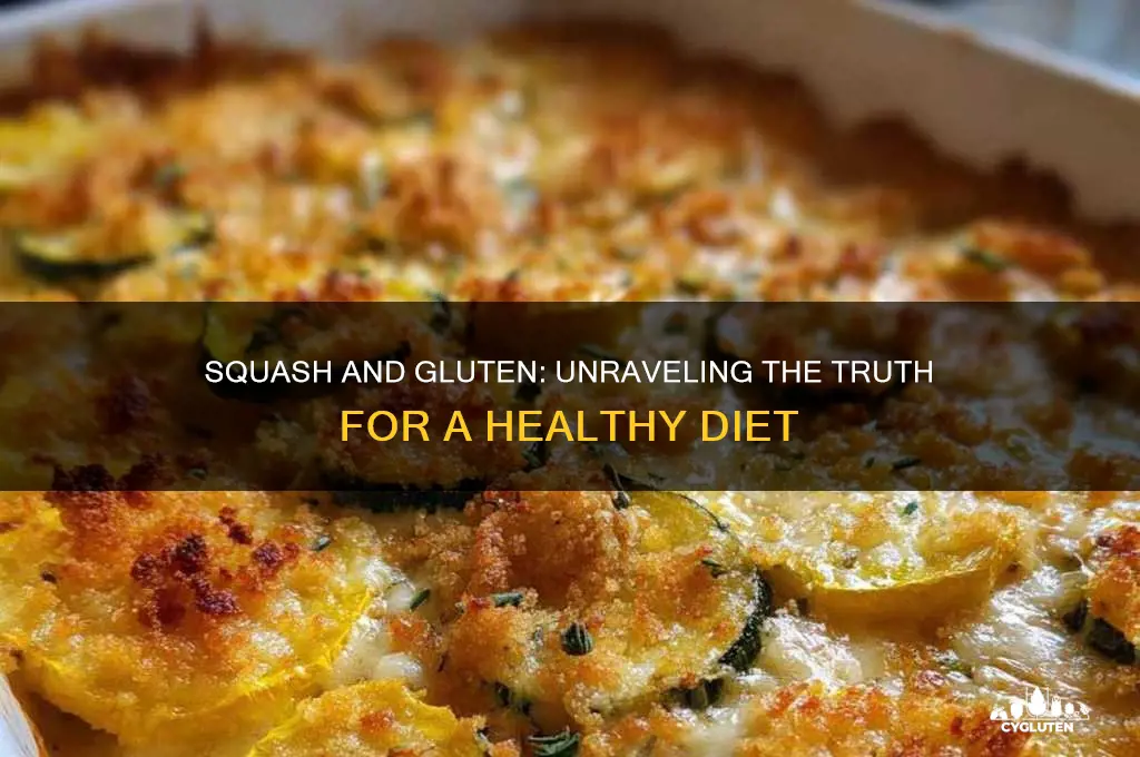 are squash gluten free