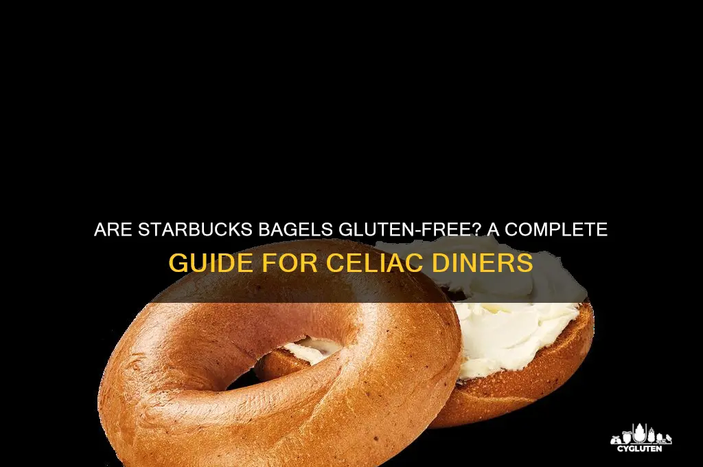 are starbucks bagels gluten free