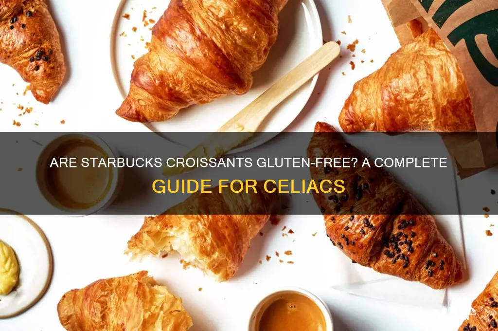 are starbucks croissants gluten free