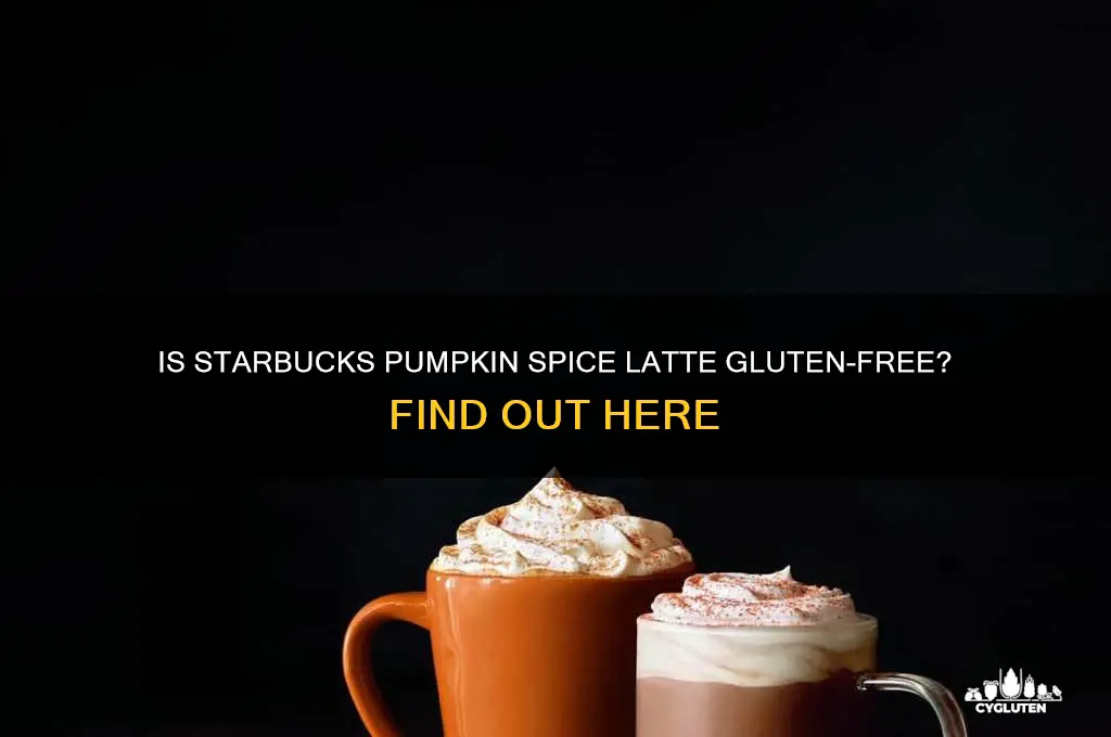 are starbucks psl gluten free