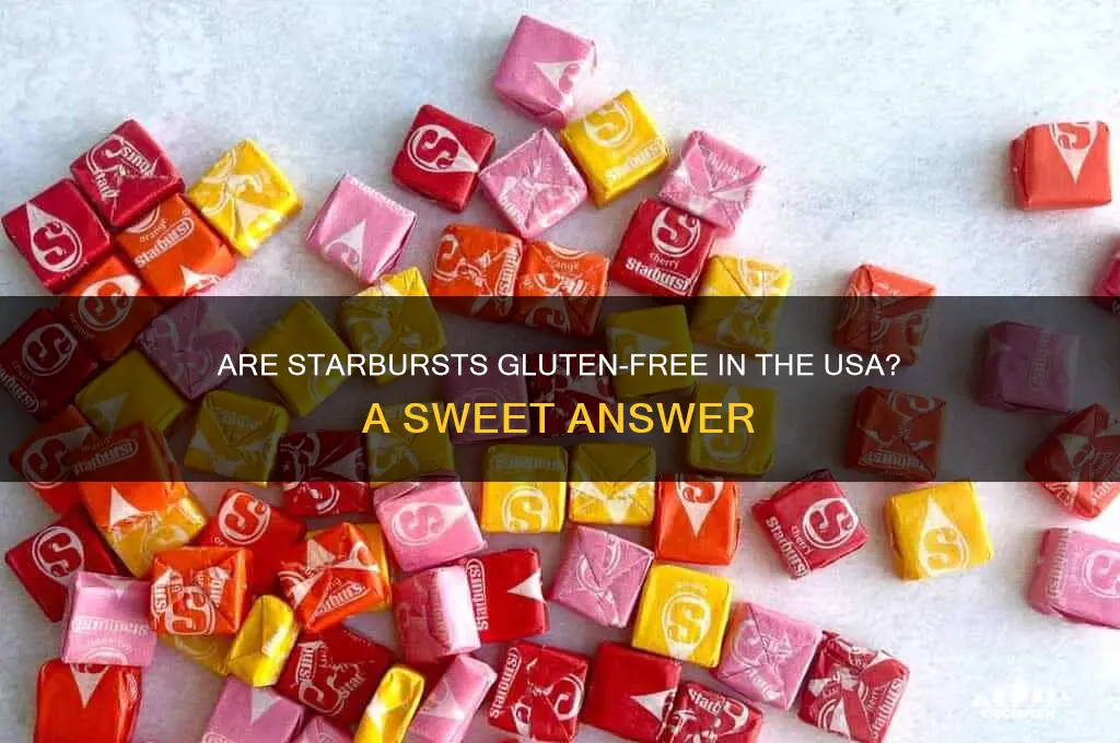 are starburst gluten free usa