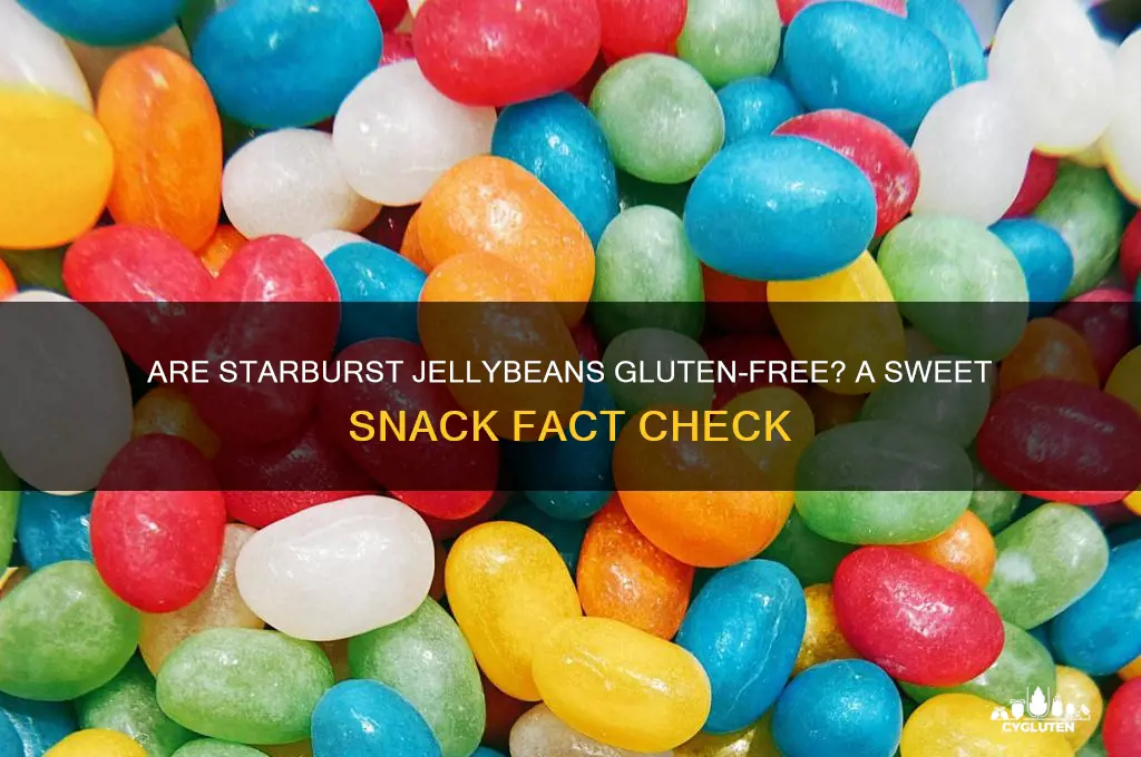 are starburst jellybeans gluten-free