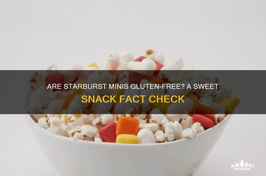 are starburst minis gluten free