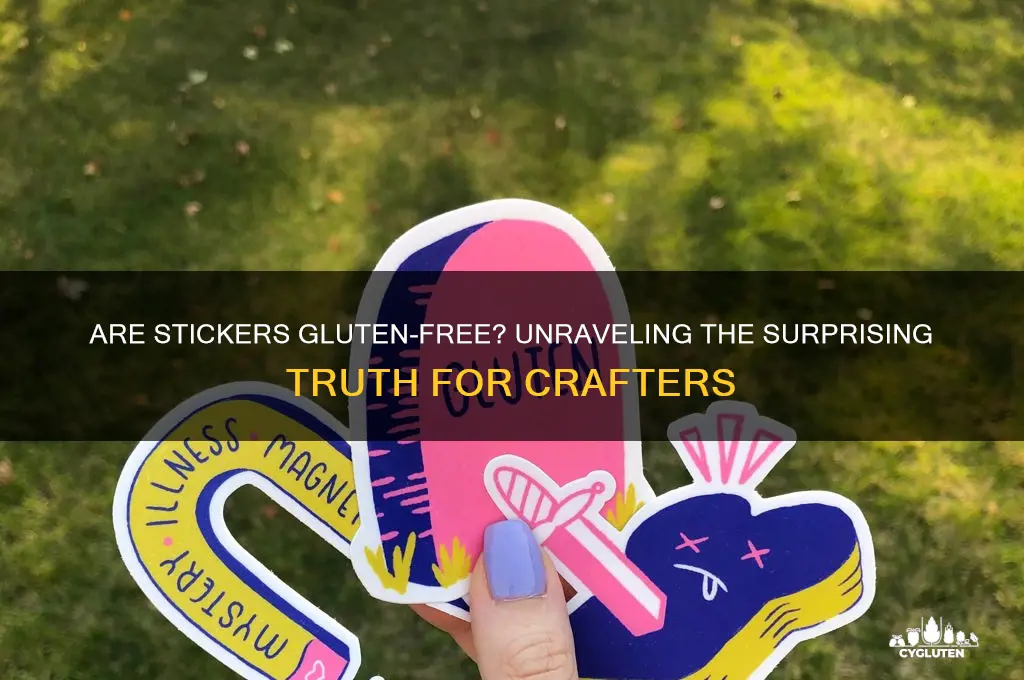 are stickers gluten free