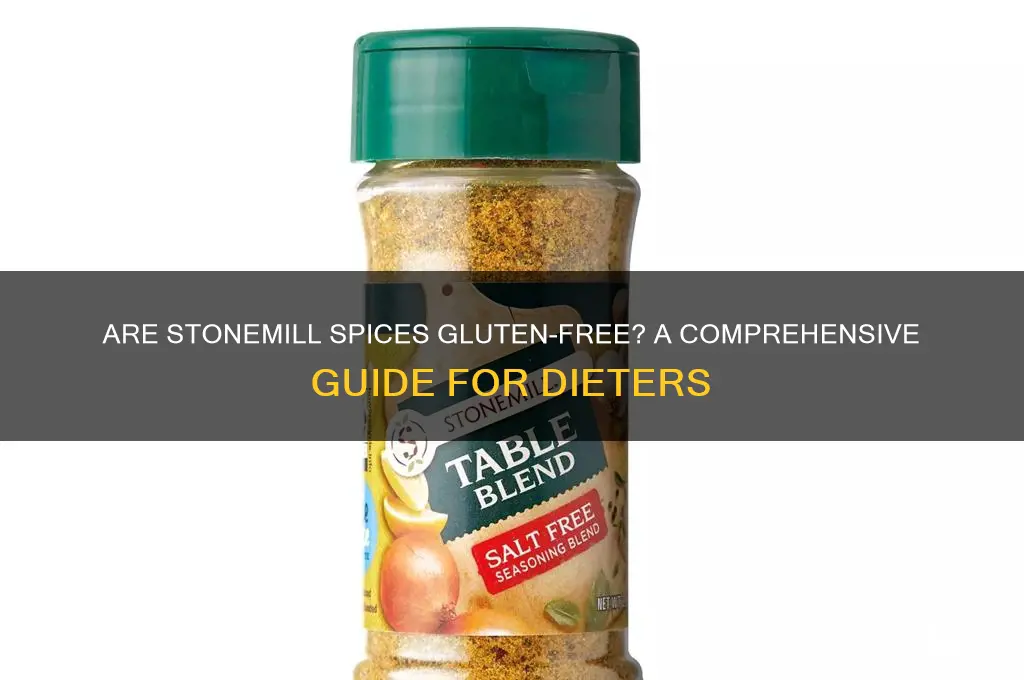 are stonemill spices gluten free