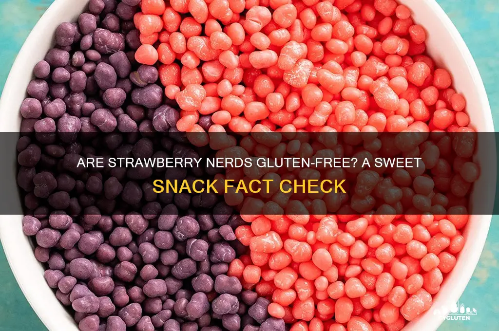 are strawberry nerds gluten free