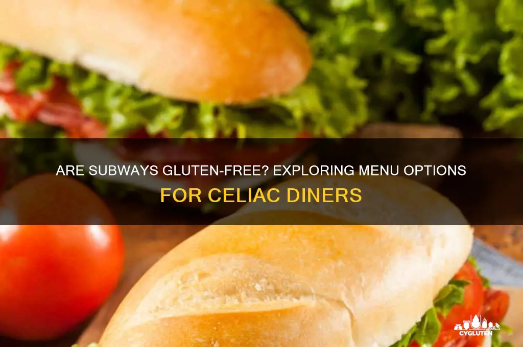 are subways gluten free