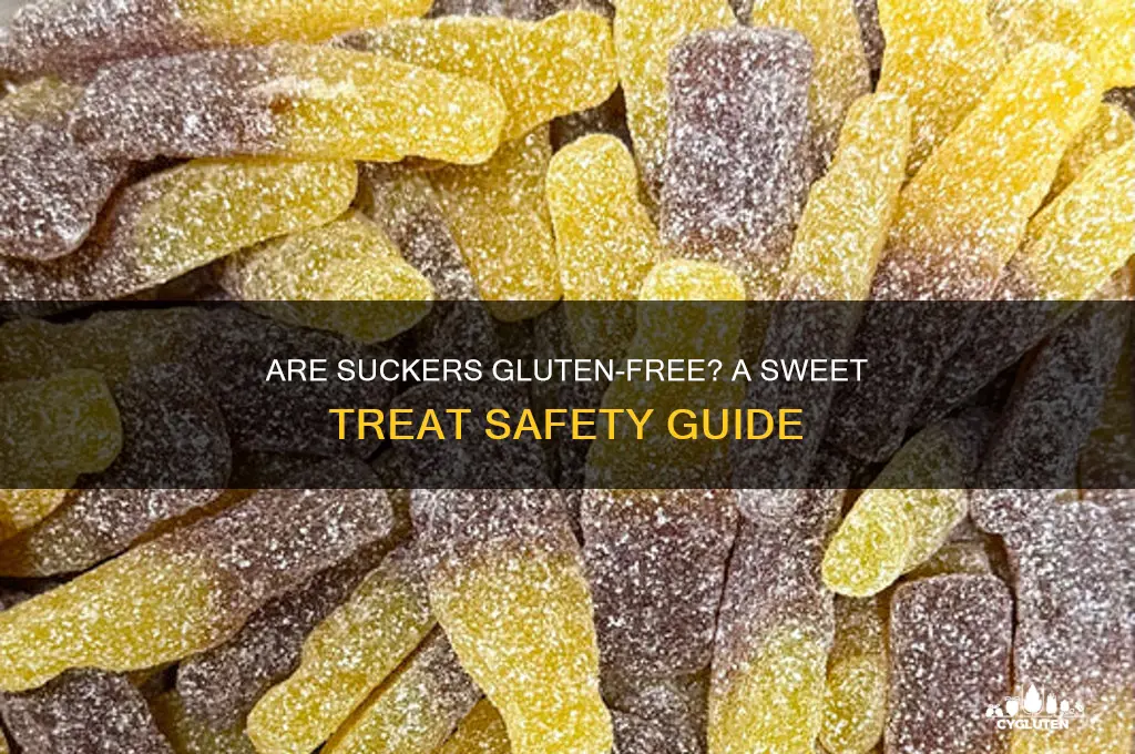 are sucker gluten free
