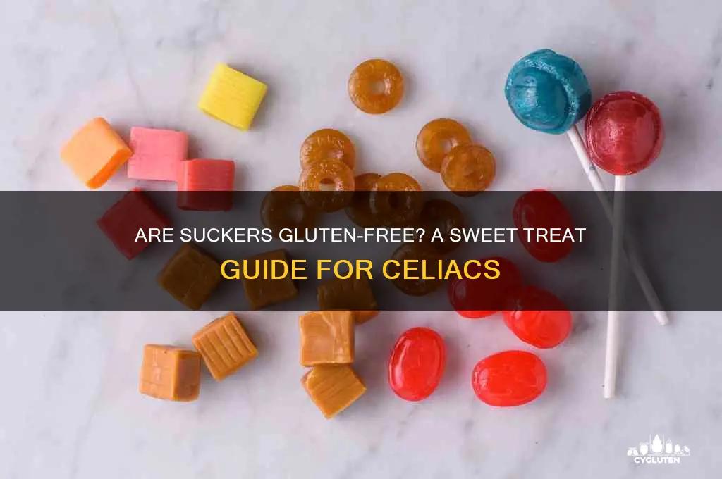 are suckers gluten free