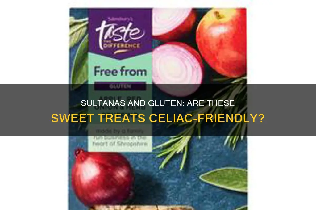 are sultanas gluten free