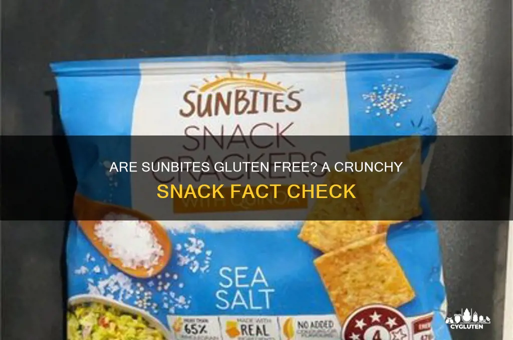 are sunbites gluten free