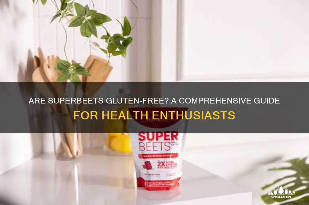 are superbeets gluten free