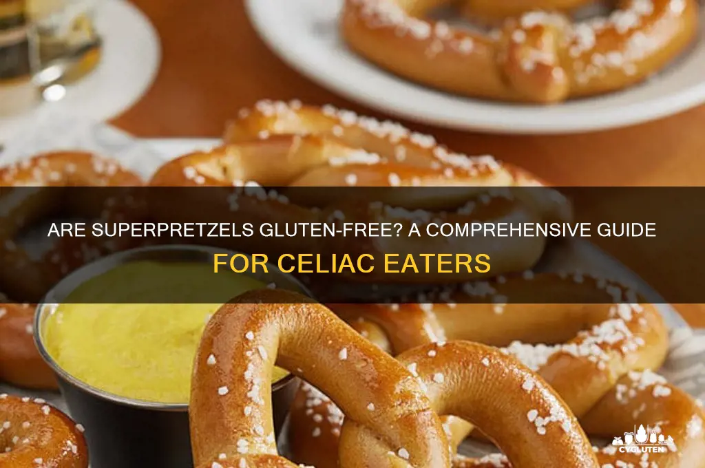 are superpretzels gluten free