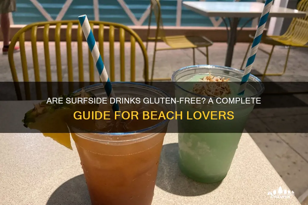 are surfside drinks gluten free
