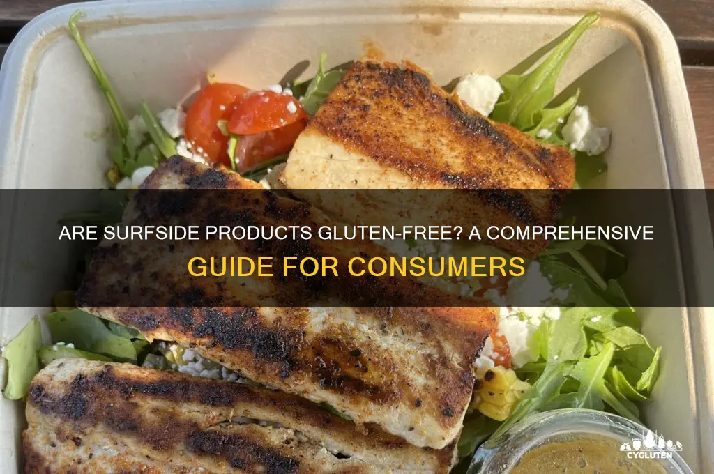 are surfside gluten free