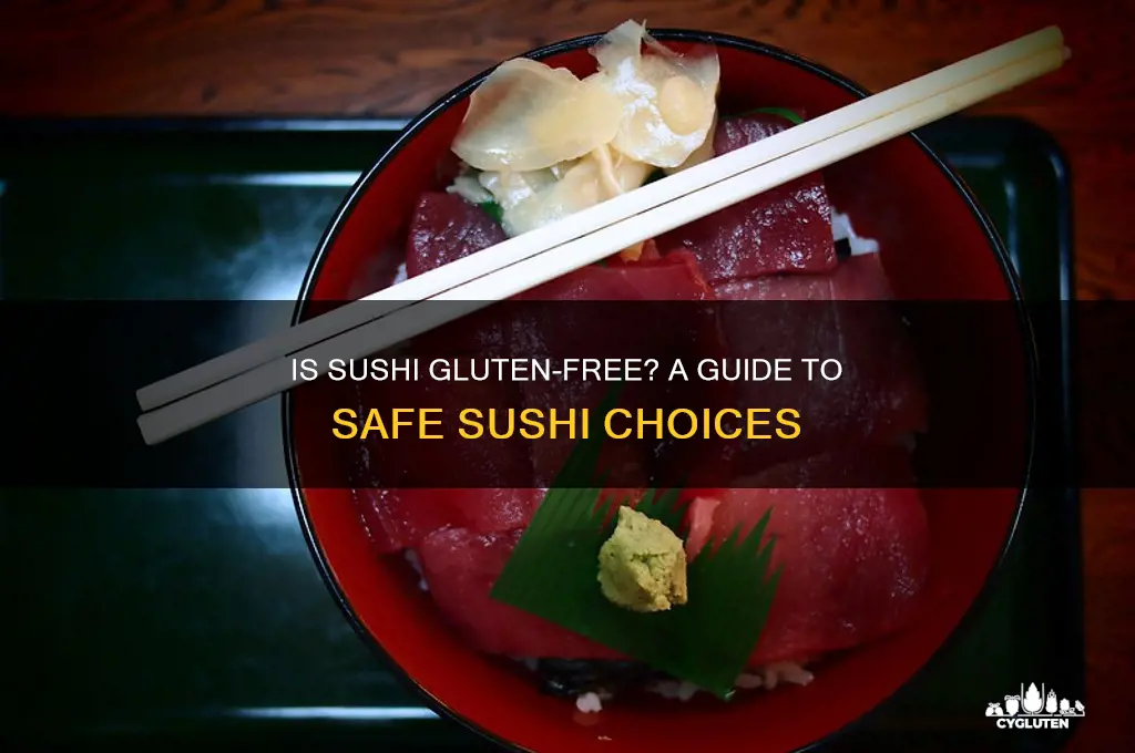are sushi gluten free