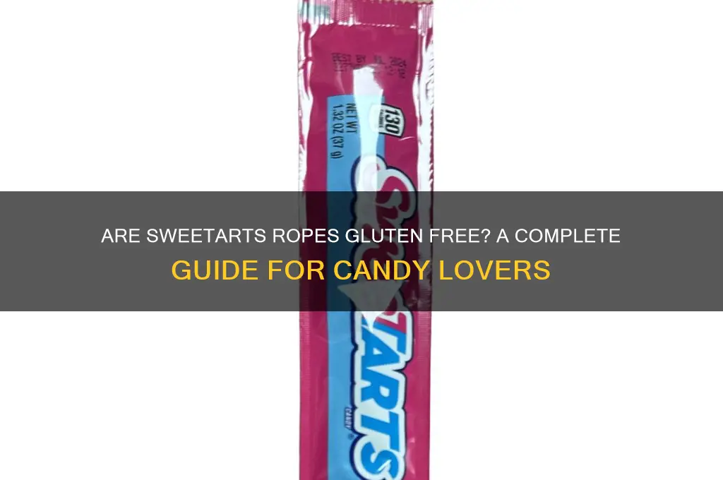 are sweetarts ropes gluten free