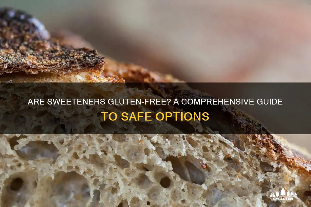 are sweeteners gluten free