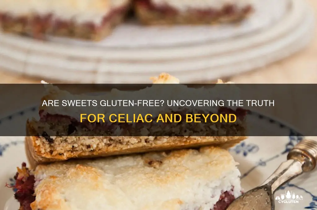 are sweets gluten free