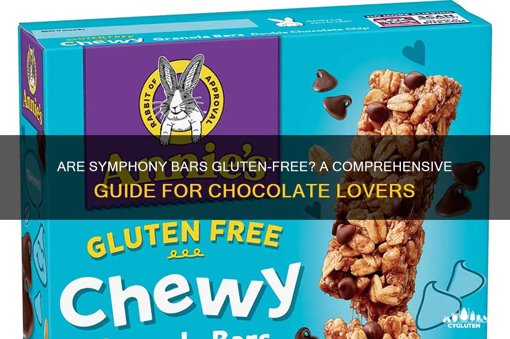 are symphony bars gluten free