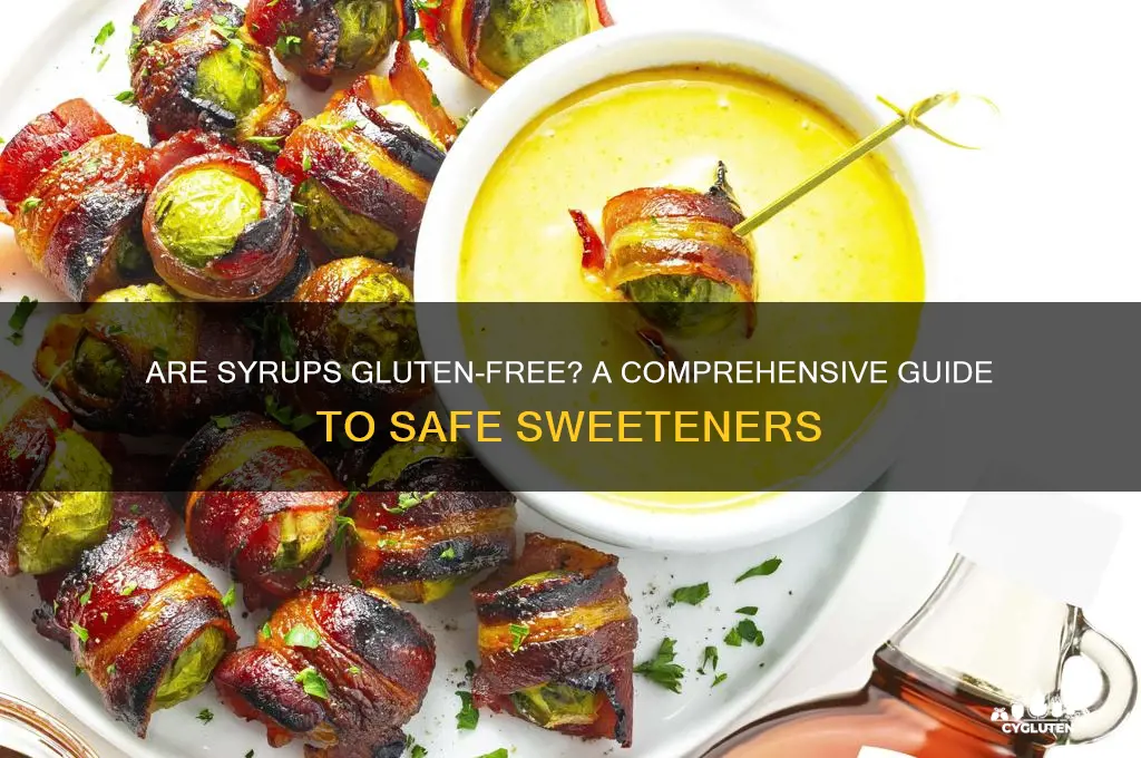 are syrups gluten free