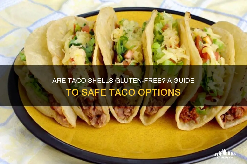 are tacos shells gluten free