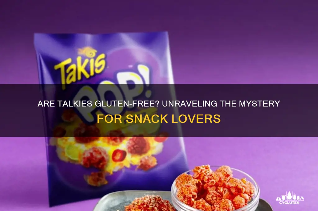 are talkies gluten free