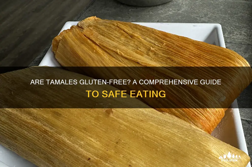 are tamales gluten-free