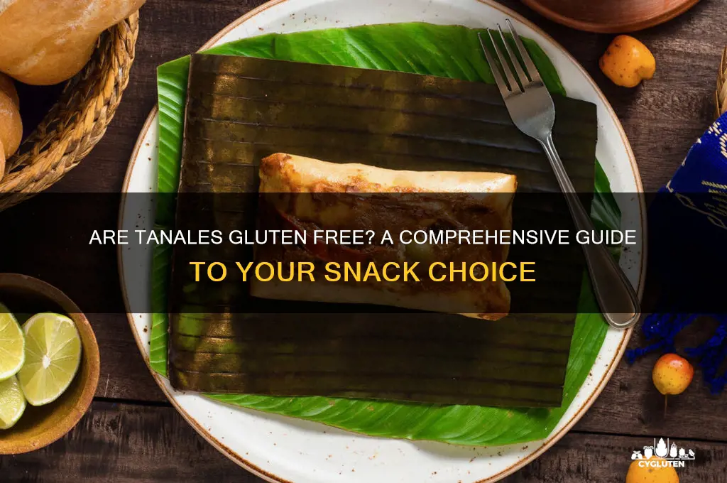 are tanales gluten free