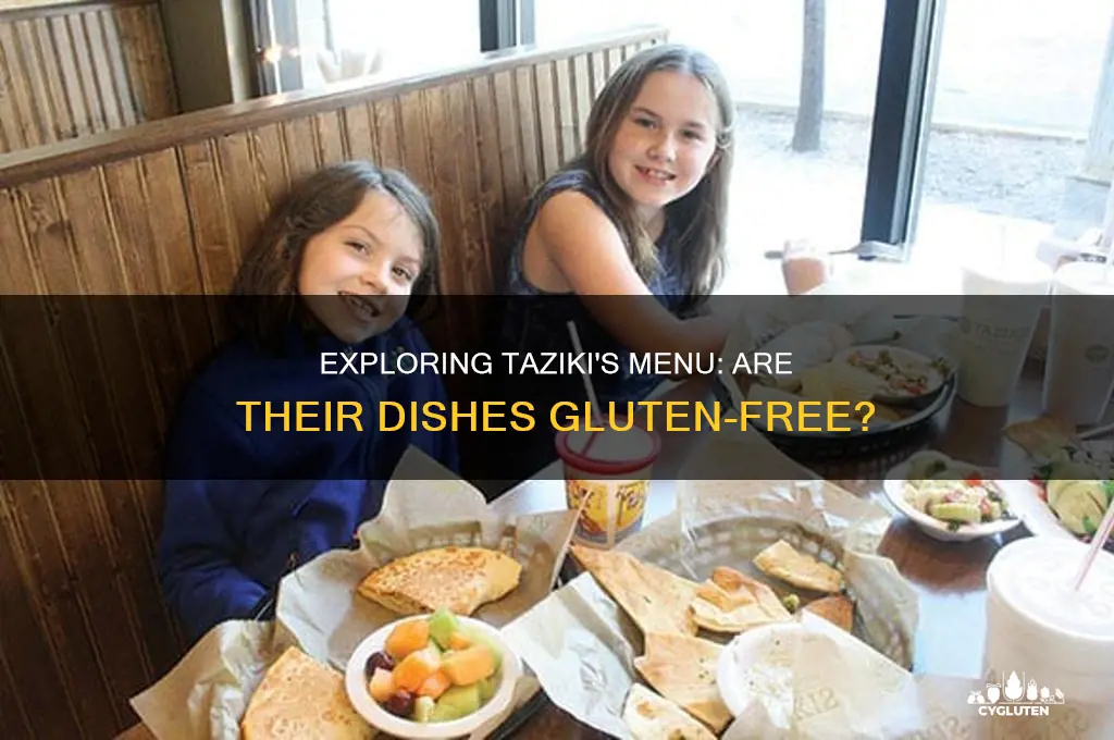 are tazikis gluten free