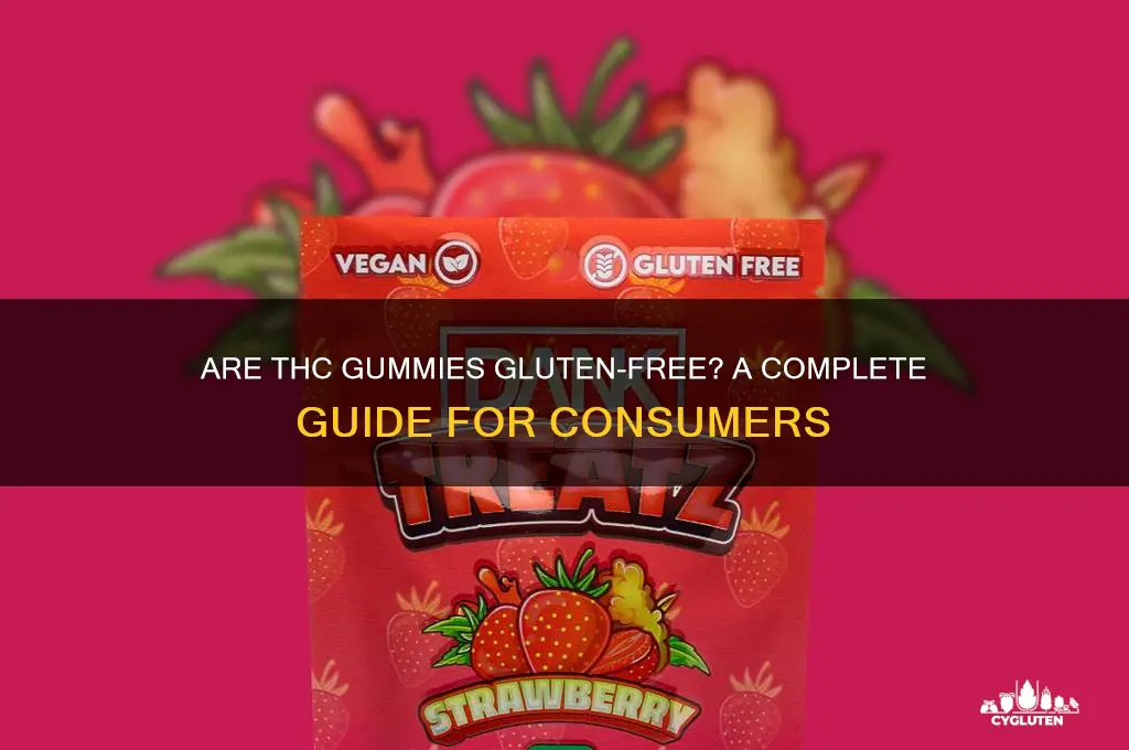 are thc gummies gluten free