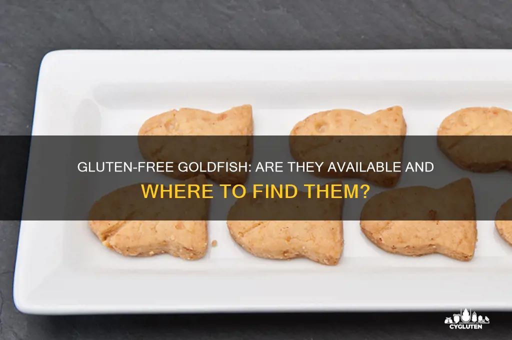 are there gluten free goldfish