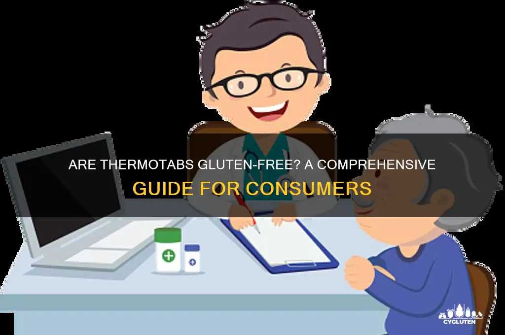 are thermotabs gluten free