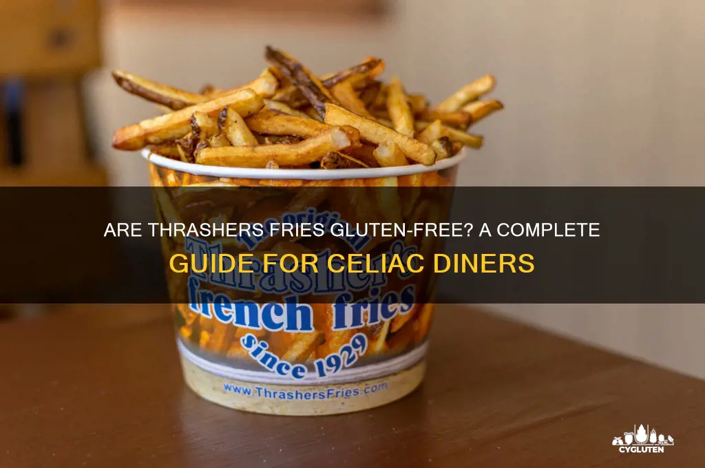 are thrashers fries gluten free